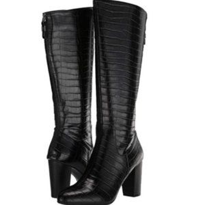 Anne Klein Nastya Knee High Wide Calf Boots
